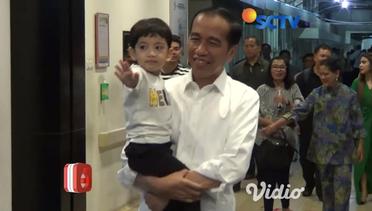  Presiden Jokowidodo Jenguk Cucu Ke-3