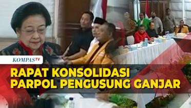 Megawati dan Andika Perkasa Ikut Dalam Rapat Konsolidasi Partai Politik Pengusung Ganjar