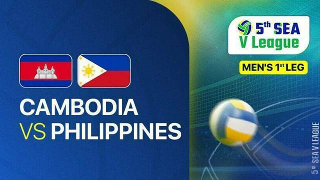 Men: Cambodia vs Philippines - Full Match | SEA VLeague 2025