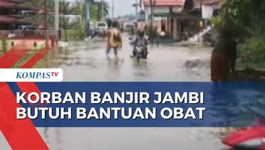 Banjir di Jambi Mulai Surut, Warga Butuh Bantuan Obat dan Air Bersih
