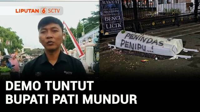 Hari Ini, 50 Ribu Orang Diprediksi Padati Alun-Alun Pati Tuntut Bupati Sudewo Mundur | Liputan 6