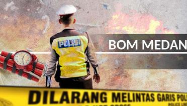 Polisi Menyita Sejumlah Barang dari Kontrakan Pelaku Bom Medan