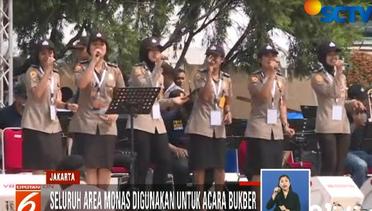 Intip Persiapan Buka Bersama Pasukan TNI-Polri di Monas - Liputan 6 Siang