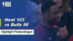 NBA I Cuplikan Pertandingan : Heat 103 vs Bulls 96