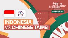Full Match | Indonesia vs Chinese Taipei | AVC Challenge Cup for Women 2023