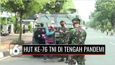 Peringati HUT ke-76, TNI Gelar Pameran Alutsista di Jalan Medan Merdeka | Liputan 6
