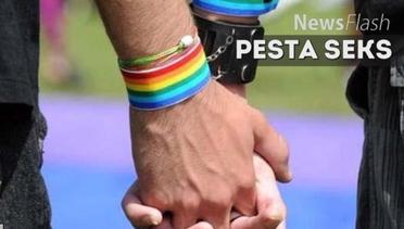 NEWS FLASH: Diduga lakukan Pesta Seks Gay Belasan Pria Diamankan