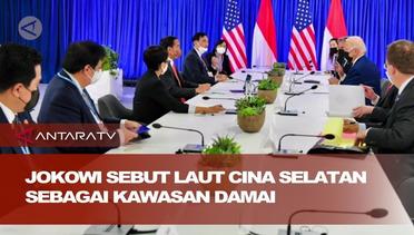 Bertemu Biden, Jokowi katakan Laut Cina Selatan sebagai kawasan damai