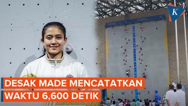 Indonesia Pecahkan Rekor Panjat Tebing Speed Putri di Asian Games 2022