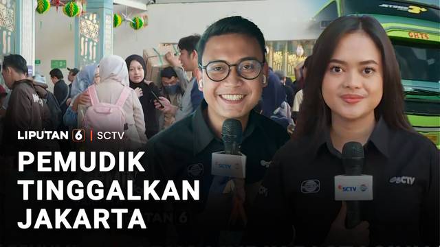 Pemudik Tinggalkan Jakarta | Liputan 6