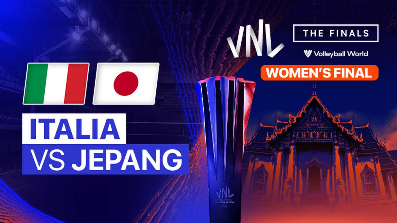 Final Italia vs Jepang Full Match Women's Volleyball Nations League 2024 Vidio