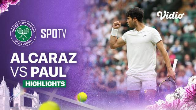Gentlemen's Singles - Carlos Alcaraz (ESP) vs Tommy Paul (USA) - Highlights | Wimbledon 2024 - Gentlemen's Singles