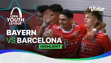 Highlights - Bayern vs Barcelona | UEFA Youth League 2022/23