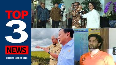 [TOP 3 NEWS] PDIP Soal Prabowo Ganjar, 69 Pegawai Kemenkeu Diperiksa, Irish Bella Jenguk Suaminya