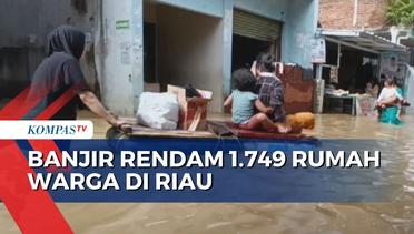 Banjir Rendam 5 Kecamatan di Riau dan Jalan Lintas Timur Sumatera Sepanjang 12 Km