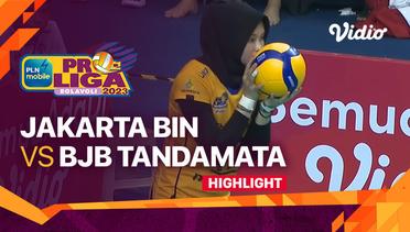 Highlights | Jakarta BIN vs Bandung BJB Tandamata | PLN Mobile Proliga Putri 2023