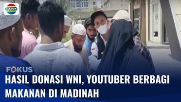 WNI di Madinah Rutin Bagikan Makanan Hasil Donasi Melalui Media Sosial di Masjid Nabawi | Fokus