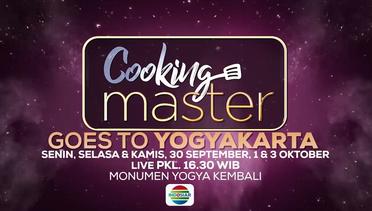 HALO YOGYAKARTA! Jangan Lupa Saksikan Cooking Master Goes to Yogyakarta!