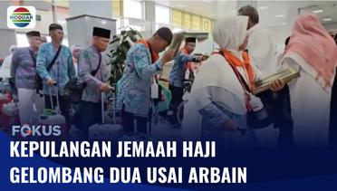 Jemaah Haji Gelombang Dua Siap Dipulangkan ke Tanah Air Usai Lakukan Arbain | Fokus