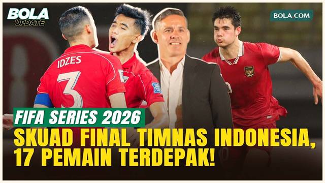 Skuad Final Timnas Indonesia FIFA Series 2026: John Herdman Bawa 24 Pemain