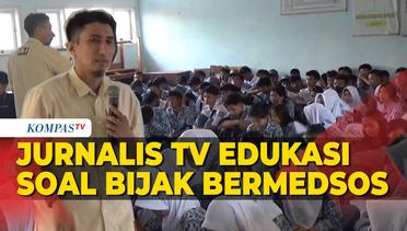 Keren! Jurnalis TV Edukasi Siswa di Cianjur Soal Bijak Bermedsos