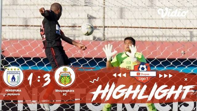 Full Highlight - Persipura Jayapura  1 vs 3 Bhayangkara FC | Shopee Liga 1 2019/2020