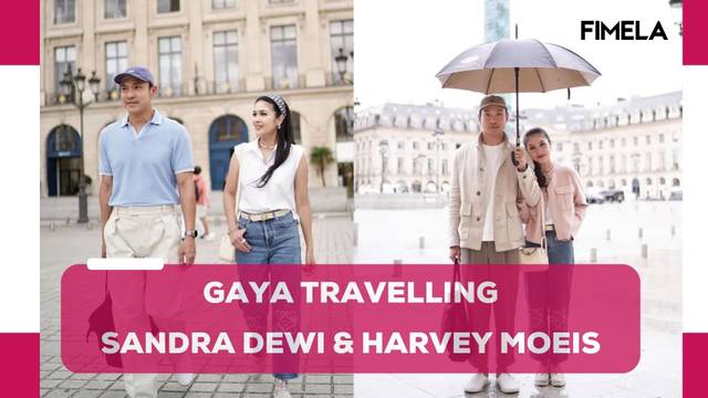 Hobi Travelling, Gaya Serasi Harvey Moeis dan Sandra Dewi saat Pelesiran ke Luar Negeri
