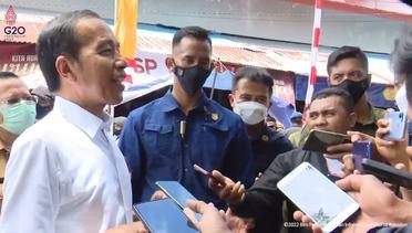 Keterangan Pers Presiden Jokowi di Pasar Rakyat Jailolo, Halmahera Barat, 28 September 2022