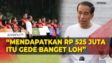 Pesan Jokowi ke Atlet Penerima Bonus Rp 525 juta: Itu Gede Banget