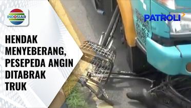 Pesepeda Angin Tewas Ditabrak Truk di Jombang, Diduga Tak Konsentrasi Berkendara | Patroli