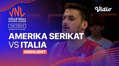Match Highlights | Semifinal: Amerika Serikat vs Italia | Men's Volleyball Nations League 2023