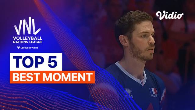 Top 5 Best Moments Final | Men’s Volleyball Nations League 2024