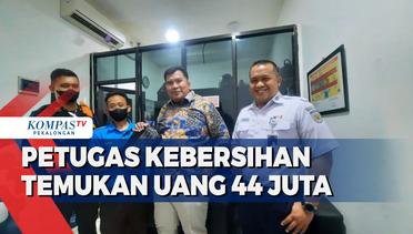 Petugas Kebersihan Stasiun Tugu Yogyakarta Temukan Uang 44 Juta Rupiah