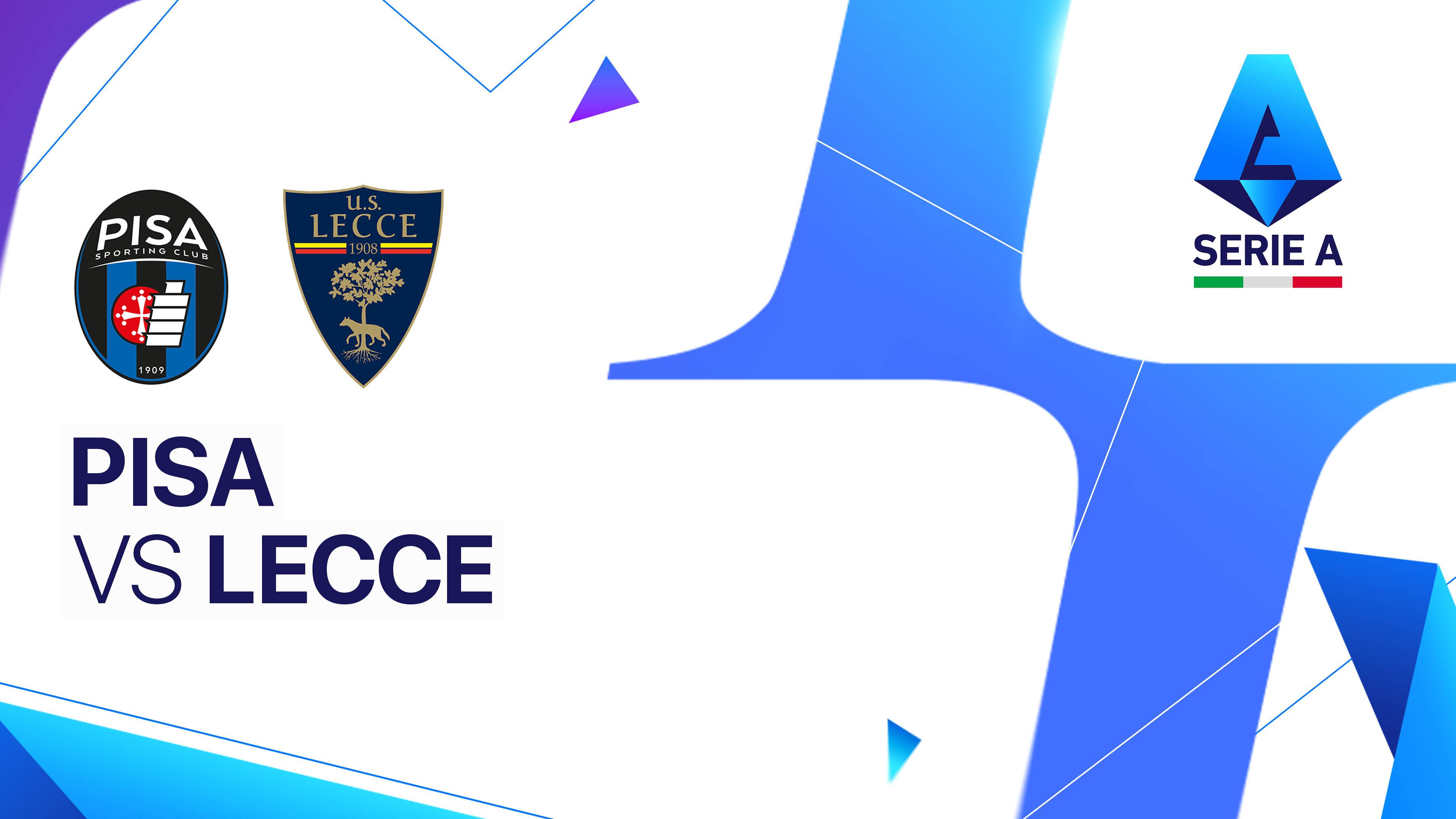 Pisa vs Lecce