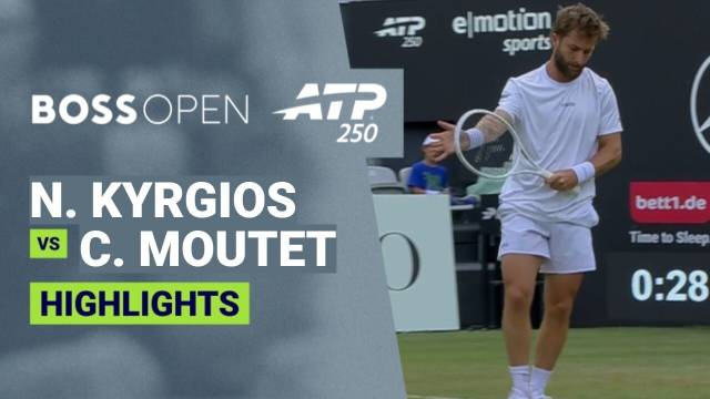 Nick Kyrgios vs Corentin Moutet - Highlight | ATP 250: BOSS Open 2026