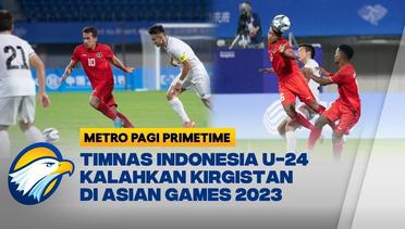 Timnas Indonesia U-24 Kalahkan Kirgistan 2-0 di Asian Games 2023