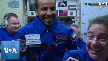 First United Arab Emirates Astronaut Arrives at International Space Station