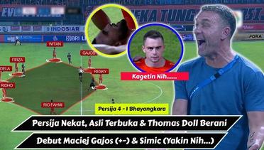 Persija Nekat, Thomas Doll Seram, Debut Maciej Gajos & Simic | Persija Jakarta 4 Vs 1 Bhayangkara FC