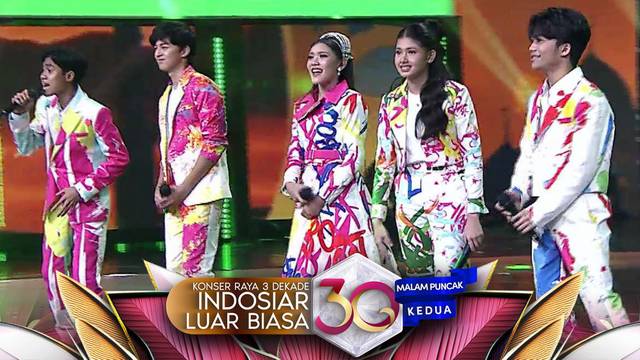 Magic 5 Bawakan "Bertasbih" Dengan Suara Yang Menyejukkan Hati | Konser Raya 3 Dekade Indosiar Mp2