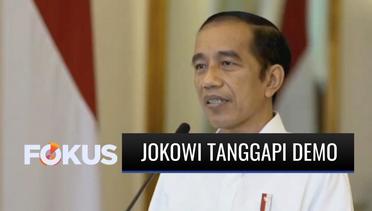 Jokowi: Demo Penolakan UU Cipta Kerja Terjadi karena Hoaks yang Beredar di Media Sosial