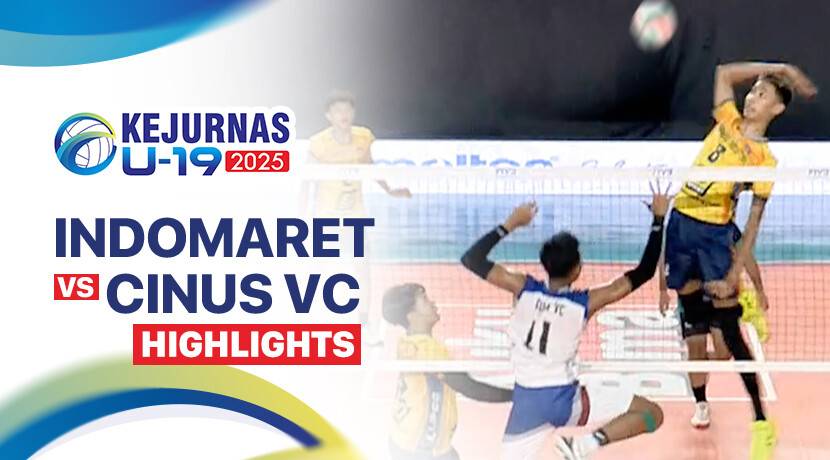 Indomaret vs Cinus VC Putra