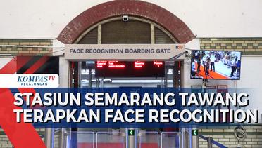 PT KAI Daop 4 Semarang Terapkan Face Recognition Boarding Gate di Stasiun Semarang Tawang