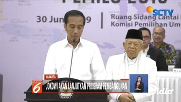 Pembangunan Infrastruktur Jadi Fokus Utama Presiden Terpilih Jokowi-Ma'ruf Amin - Liputan 6 Siang