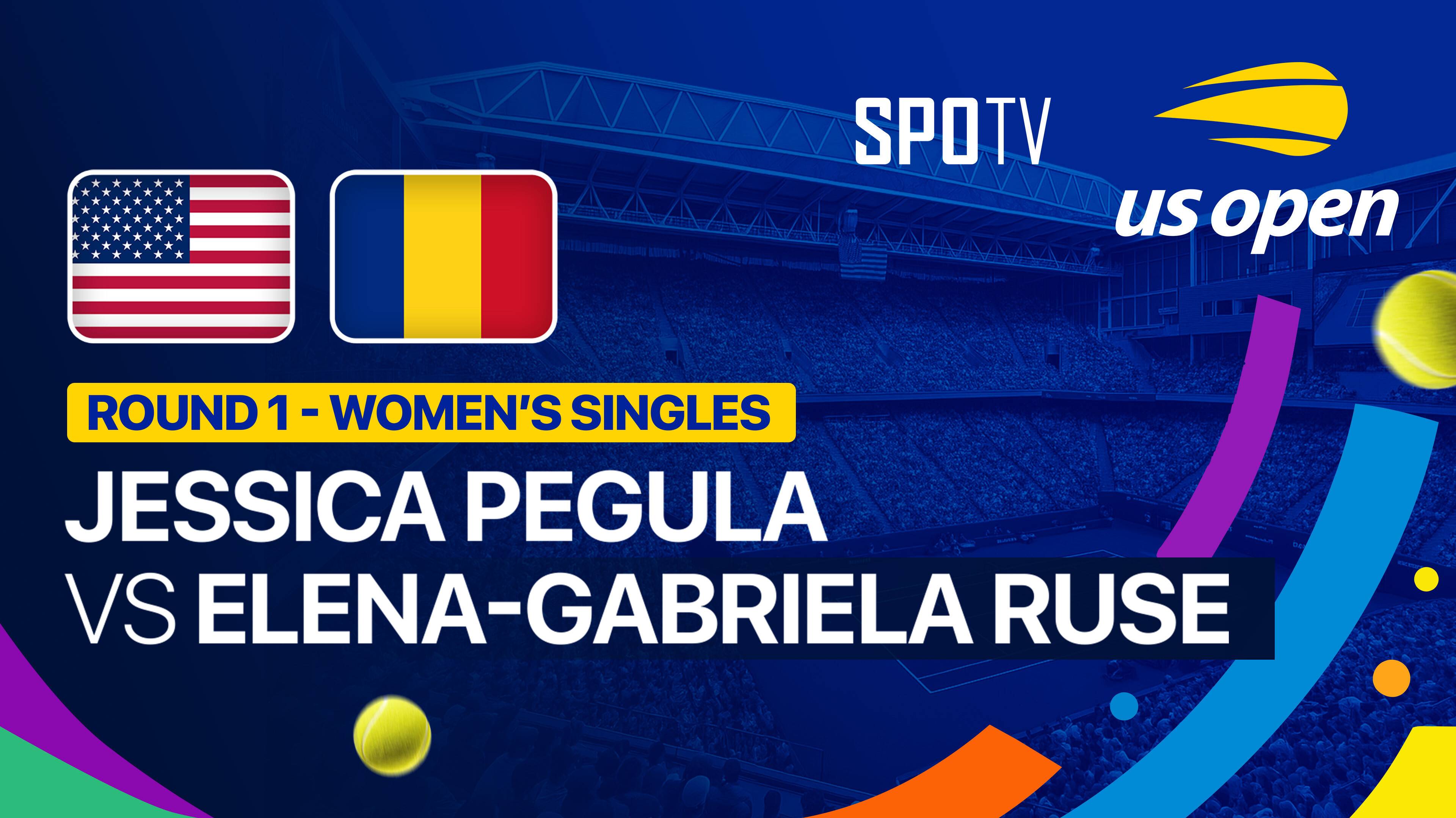 Jessica Pegula vs Elena-Gabriela Ruse - Women's Singles Round 1 | US Open Tennis Championships 2026