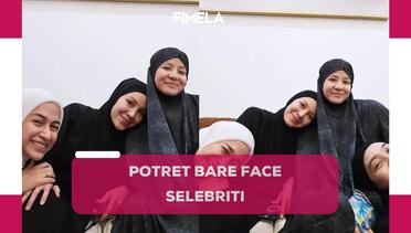 6 Potret Bare Face Natasha Rizky, Dian Ayu Lestari, Ratna Galih, dan Nina Zatulini