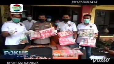 Polisi Bongkar Warung Penyedia Paket Sabu-sabu  Di Surabaya