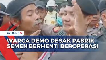 Warga Gelar Unjuk Rasa, Desak Operasional Pabrik Semen di Bekasi Segera Ditutup!