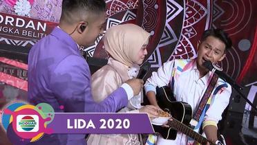 So Sweet!!!Jordan-Kep Babel Nyanyiin Lagu, Lesti DA Suapin Mie Ayam | LIDA 2020