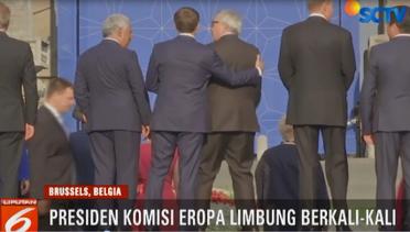 Pemimpin Uni Eropa Kehilangan Keseimbangan saat Hadiri Malam Gala KTT NATO - Liputan6 Malam