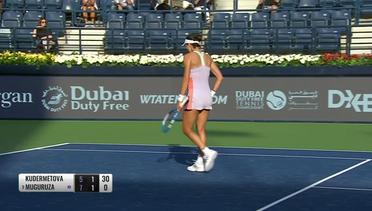 Match Highlight | Veronika Kudermetova 1 vs 2 Garbine Muguruza | WTA Dubai Tennis Championships 2020
